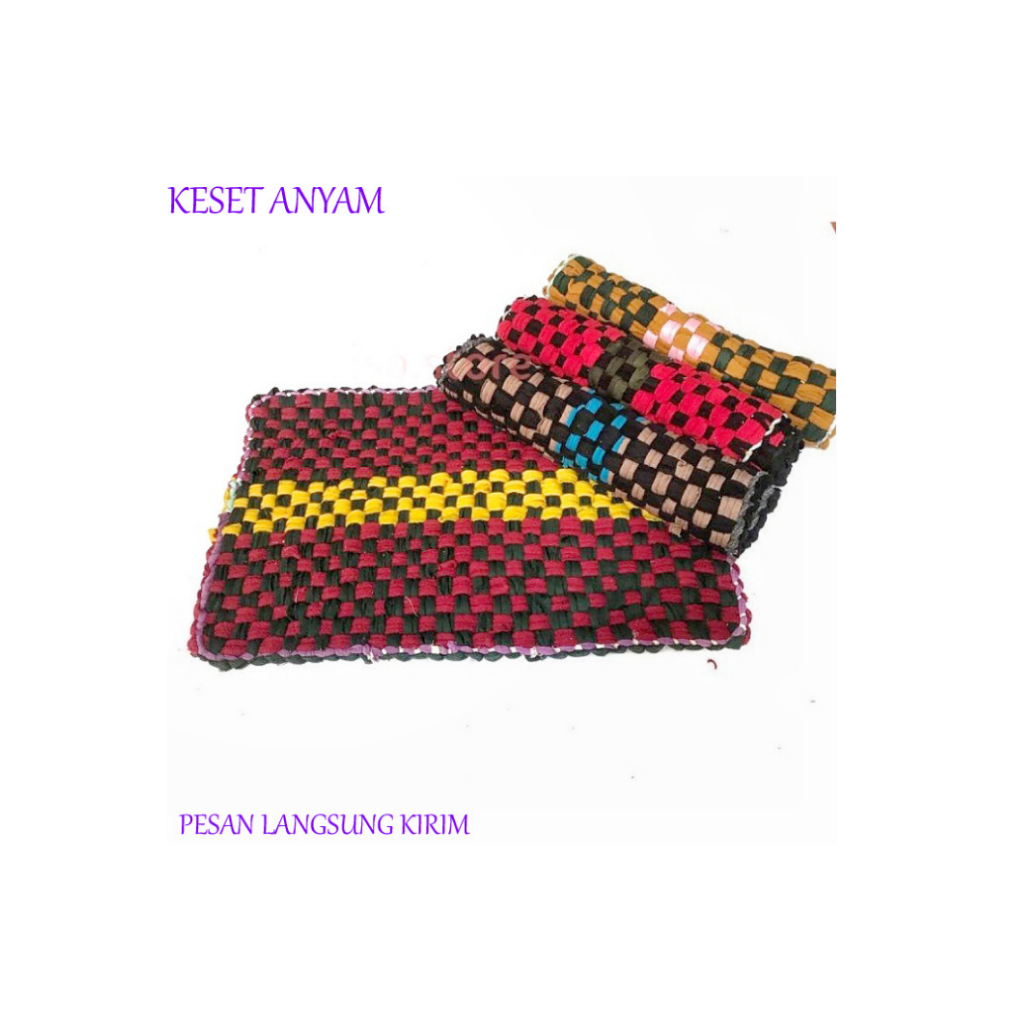 Tebal & Tidak Licin Keset Lantai Anti Slip Tebal | Keset Rumah Kamar Mandi & Pintu Masuk