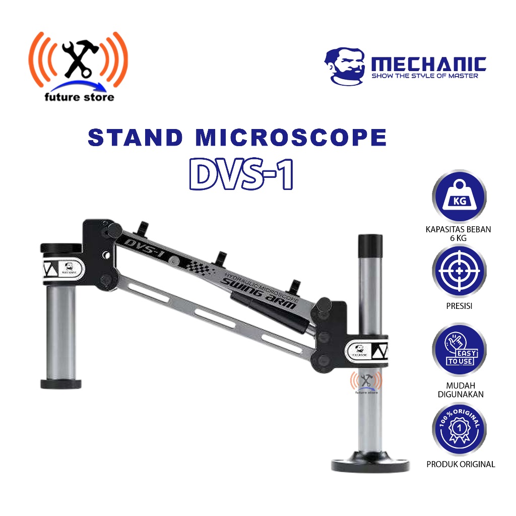 MECHANIC DVS-1 MICROSCOPE STAND DUDUKAN MIKROSKOP ORIGINAL - STAND MICROSCOPE MECHANIC DVS-1 KOKOH U