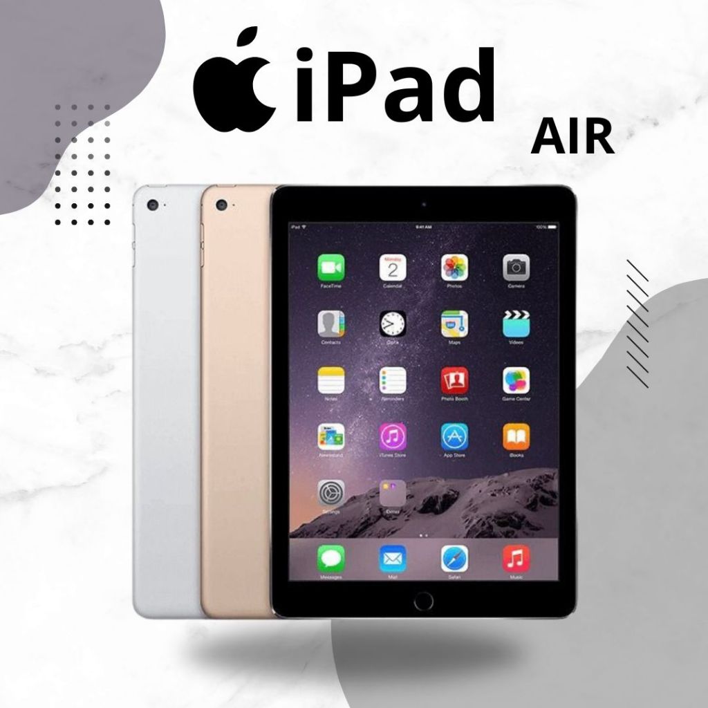 IPAD AIR 2 16/32/64/128GB WIFI ONLY IPAD AIR SECOND MULUS FULLSET BERGARANSI