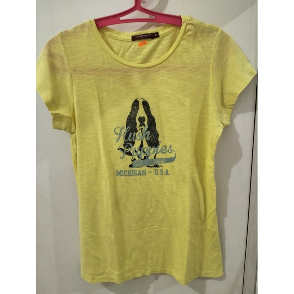 kaos wanita hush puppies
