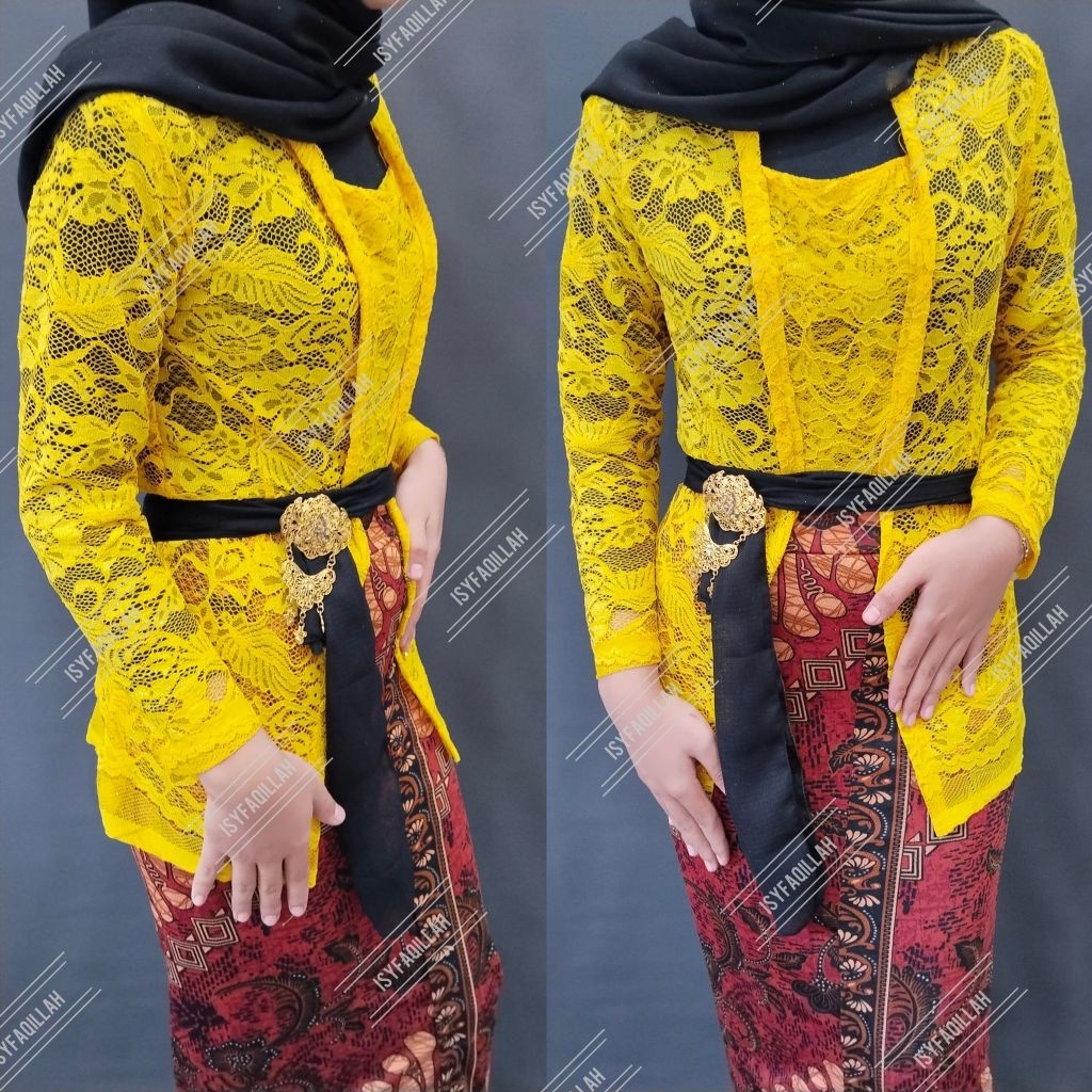 Kebaya Brokat Sofia mewah elegan