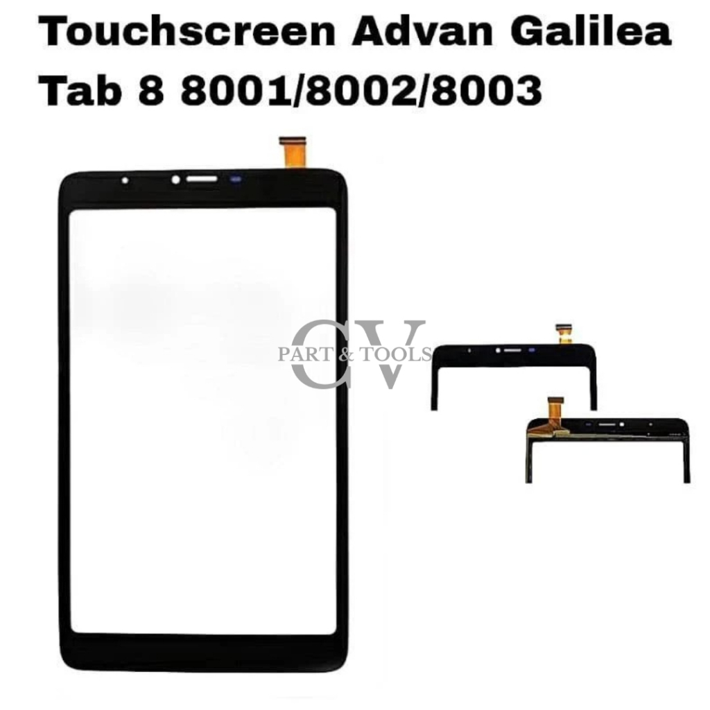 Touchscreen Advan TAB 8 / TAB 8001 / TAB GALILEA / TAB 8003 / 8002 - Kaca Layar Sentuh Tab TS