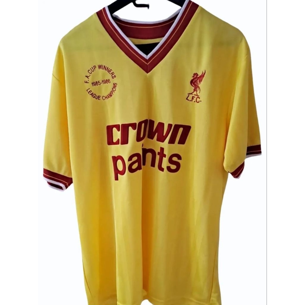 Jersey Liverpool Away 1985 Original ( Retro  )– Size XL