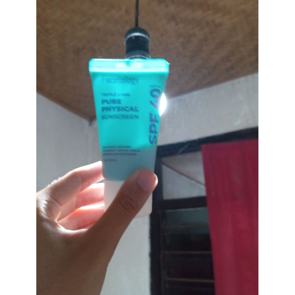 PRELOVED & NEW PHYSICAL SUNSCREEN FACETOLOGY