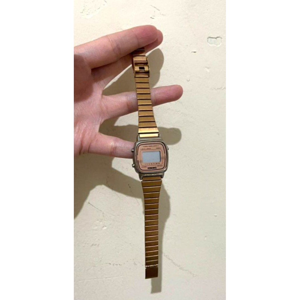 jam tangan rose gold skmei