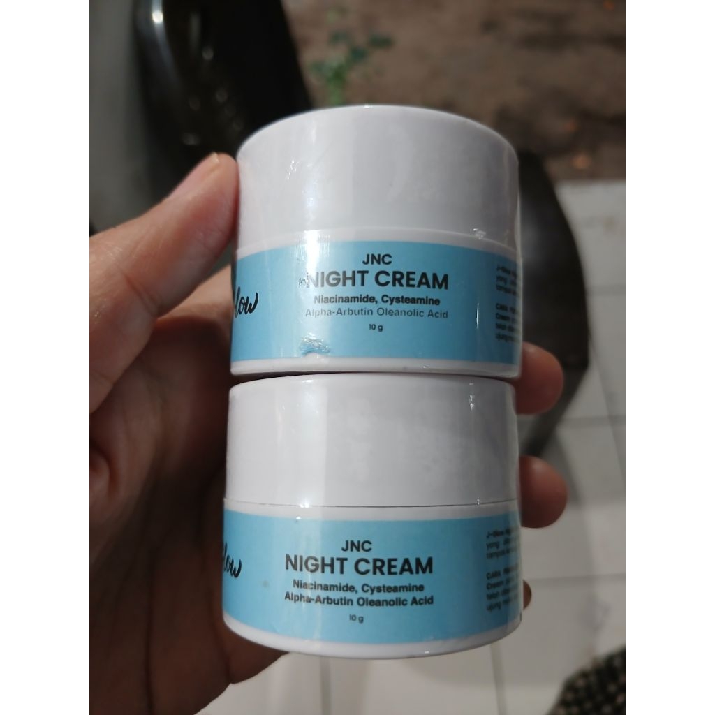 jglow cream night jnc bpom