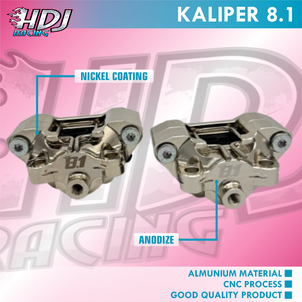kaliper mini formula  8.1 cnc 2p ottopunto uno | Universal