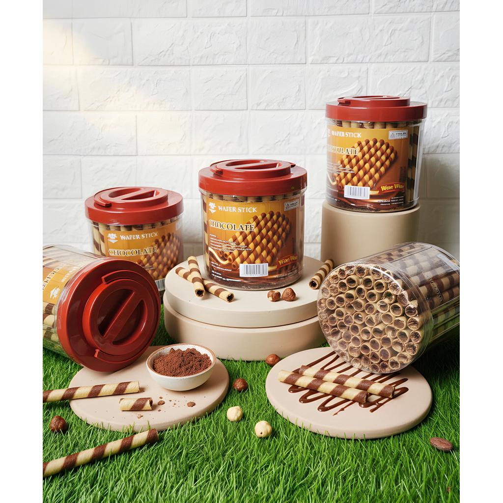 Astor Wen Wen Ekonomis ( 1 Dus isi 6 ) - wafer roll enak murah - astor