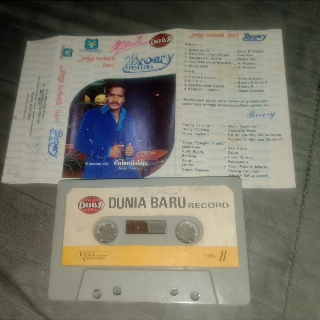 Kaset pita:Broery Marantika-yang Terbaik Dari