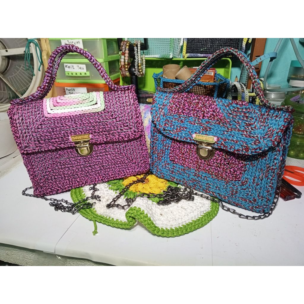 tas rajut model Korea