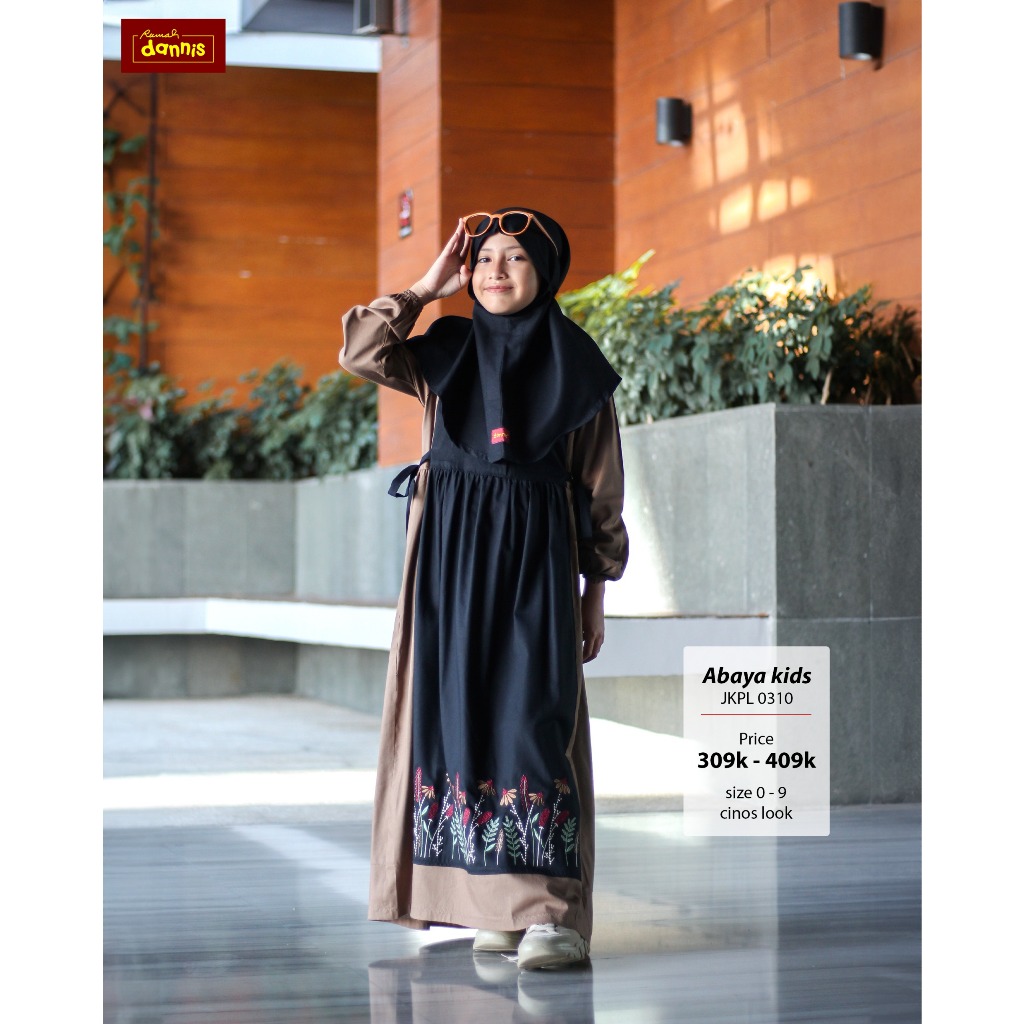 JUBAH DANNIS JKL 0310 //ABAYA DANNIS ANAK// DANNIS COLLECTION