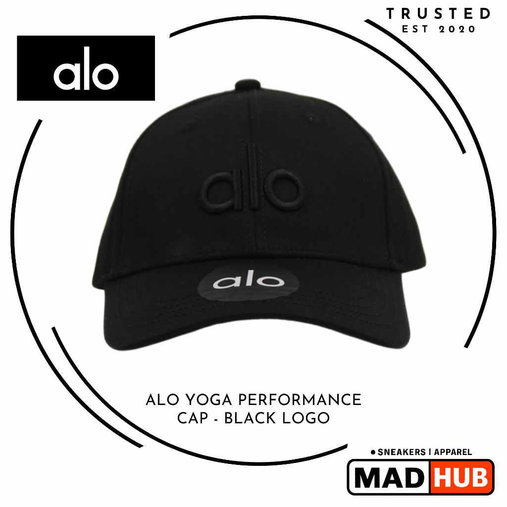 Alo Yoga Performance Cap - Black Logo