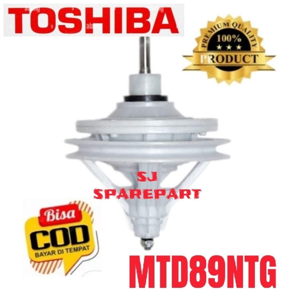 GEARBOX / GIRBOX MESIN CUCI TOSHIBA AS KOTAK MTD89NTG