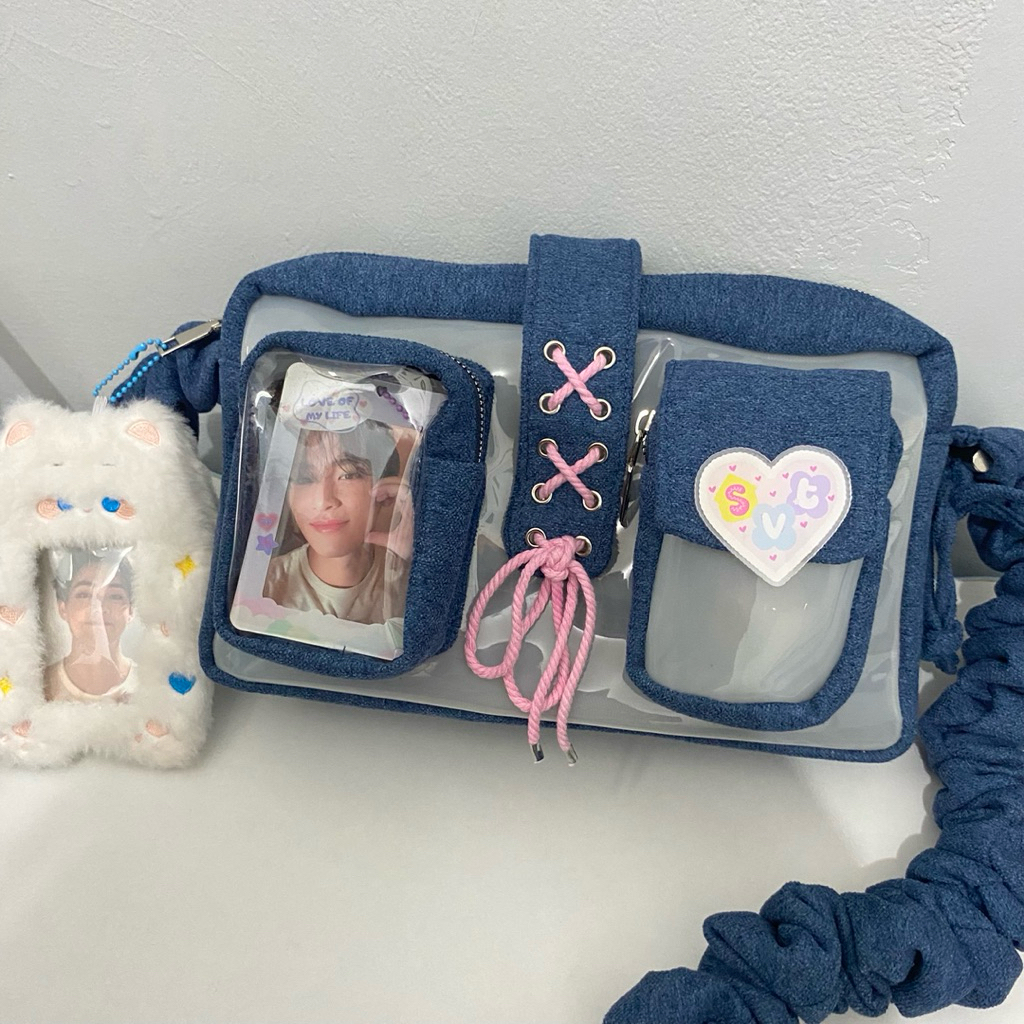 Preloved PVC Bag Concert / Tas PVC Konser