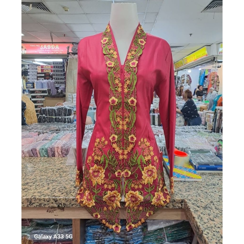 Kebaya Encim Betawi || Kebaya Modern Bordir