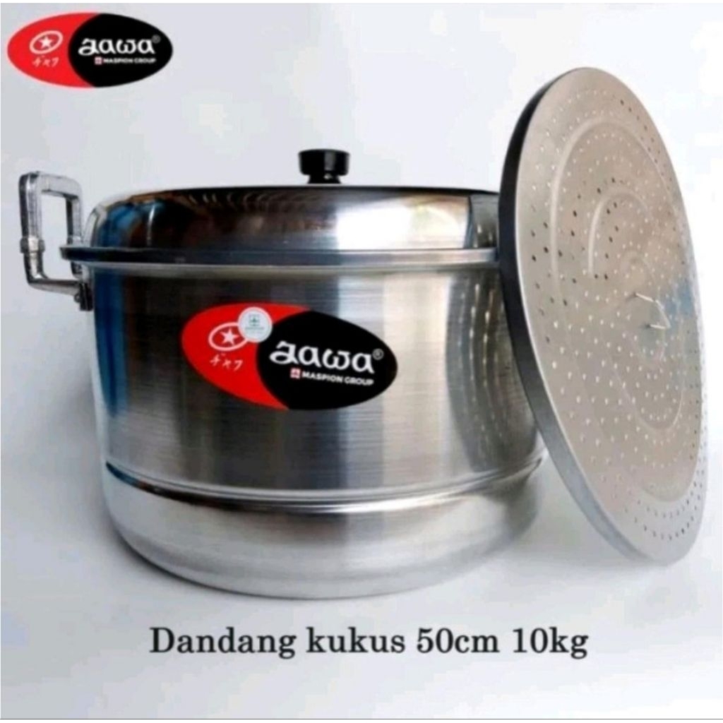 Panci langseng kukusan dandang maspion jawa 50cm/steamer maspion jawa 50cm