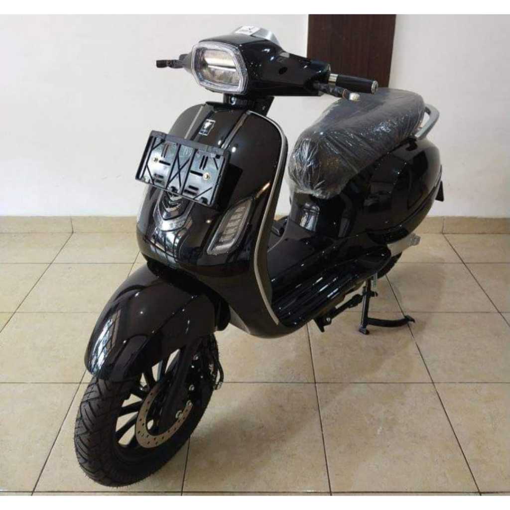 Sepeda Motor Listrik Smoot Zuzu Model  VESPA-mint