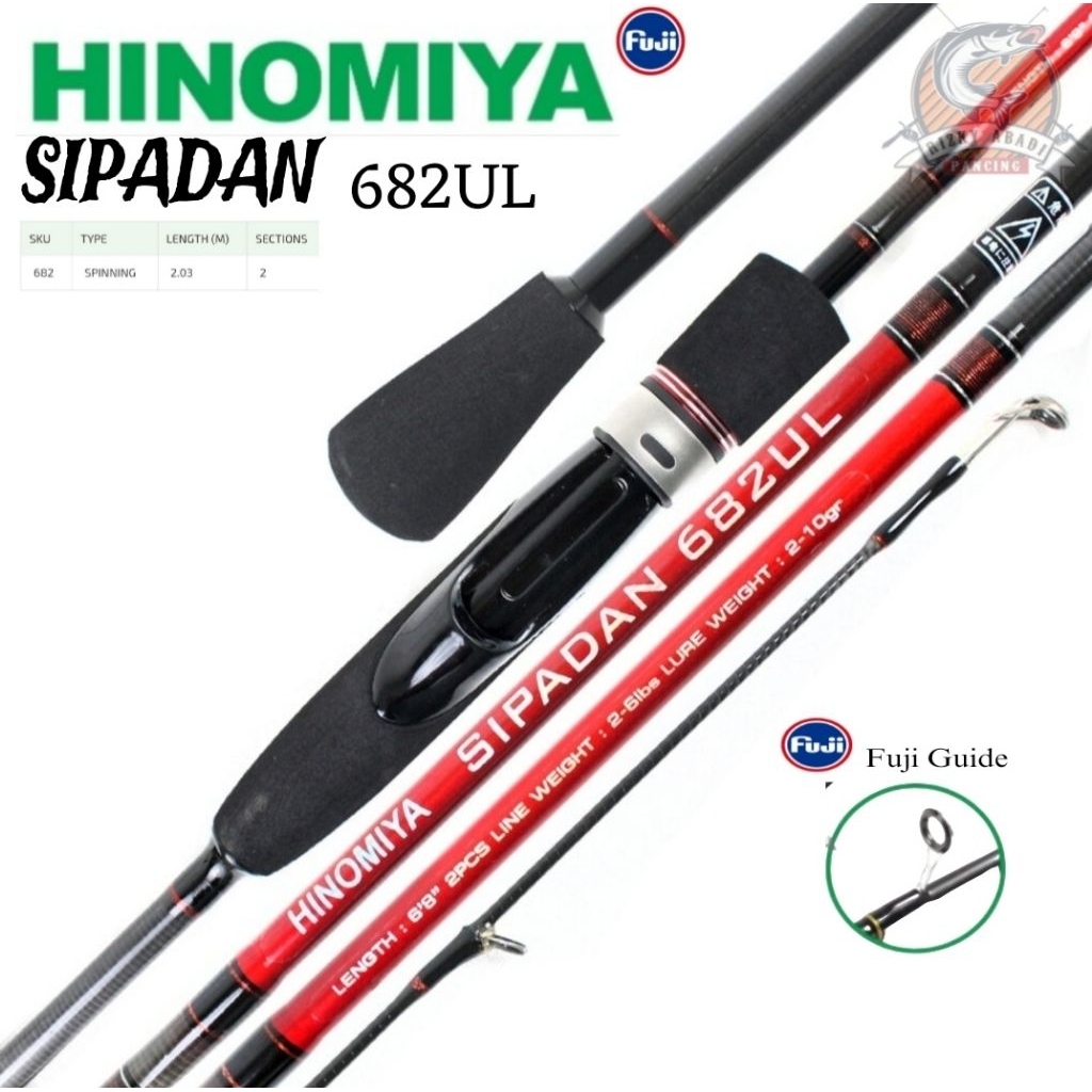 Joran UL HINOMIYA SIPADAN 682UL