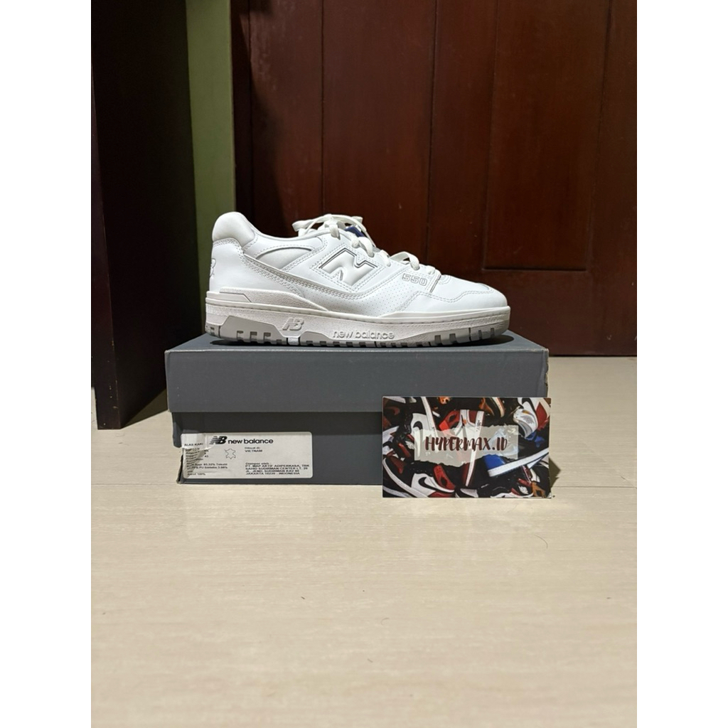 New Balance 550 White Grey