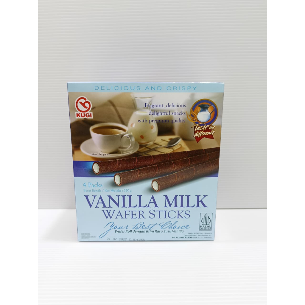 KUGI WAFER STICK MILK 320GR HAMPERS