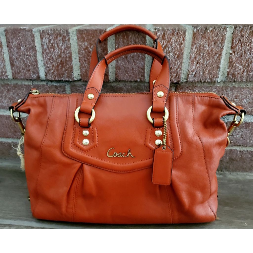 Coach Bags Ashley F9247 Orange