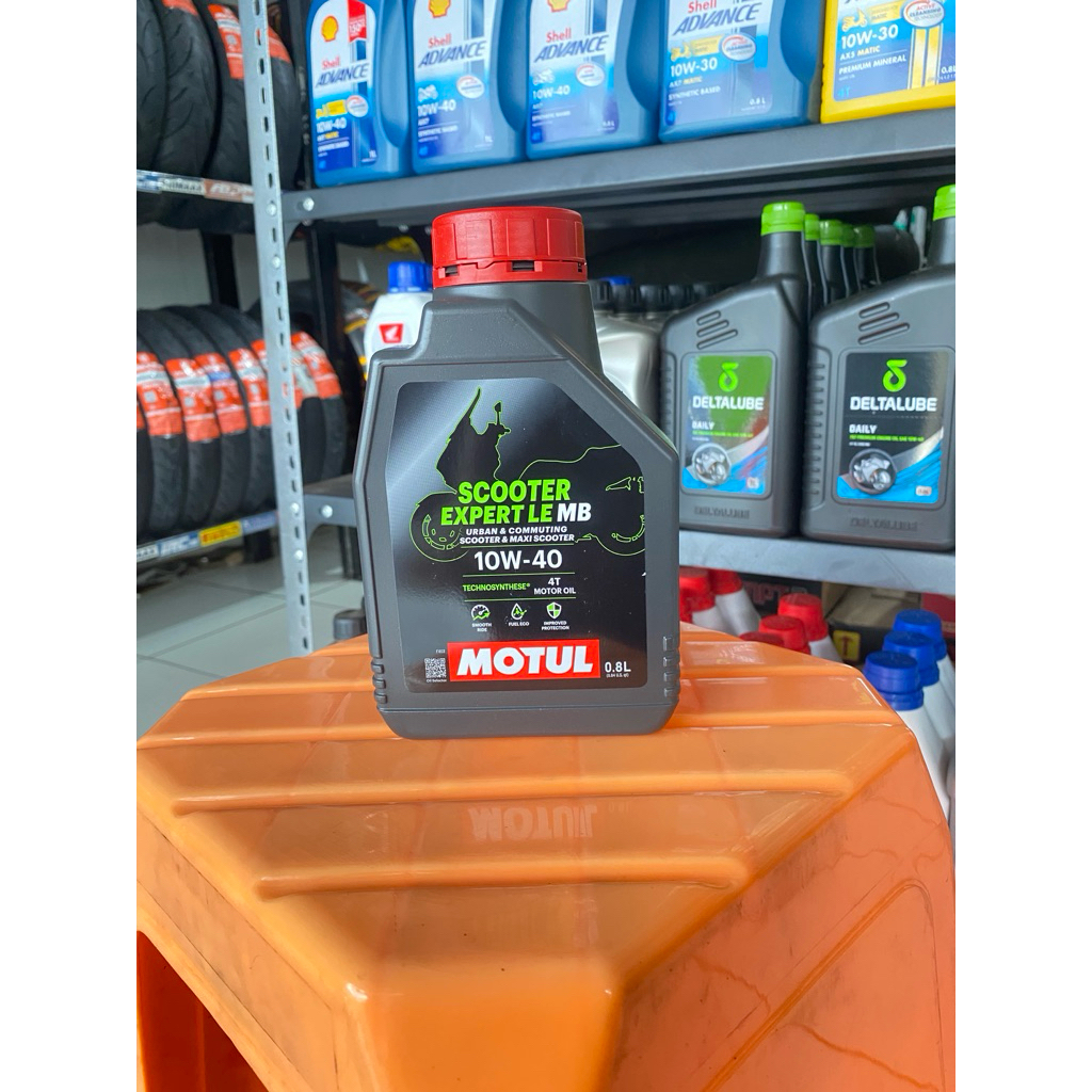 OLI MESIN MATIC MOTUL EXPERT LE 10W-40 800ML GARANSI ASLI