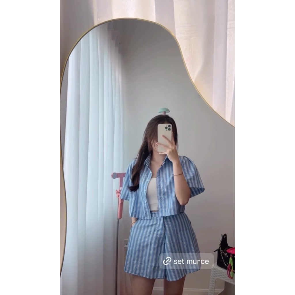 PL ONE SET WANITA BIRU