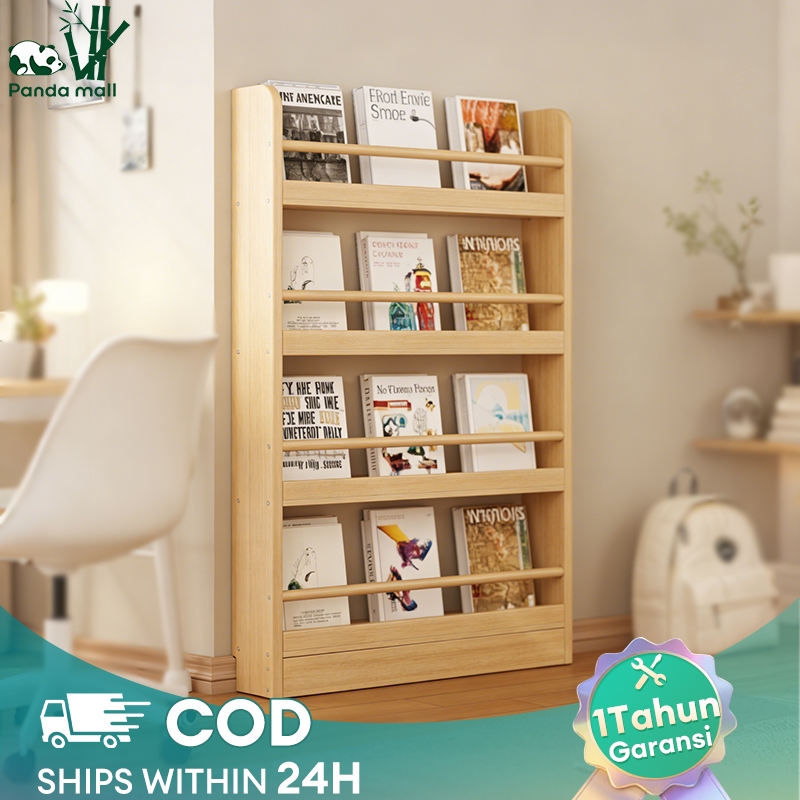 Rak Buku Gantung Dinding Rak buku minimalis kayu Rak Serbaguna Dinding Rak Multifungsi Minimalis
