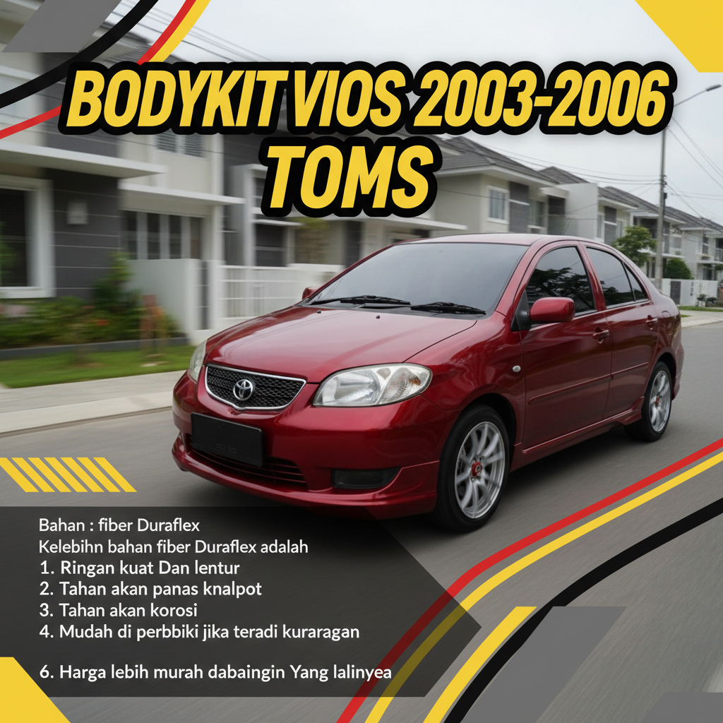 Bodykit Vios Toms 2003-2006 bodikit VIOS body kit VIOS