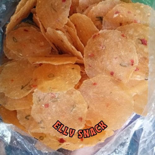 Kecimpring Singkong Mentah Pedas Manis 1KG / Kecimpring Singkong / Opak Singkong Mentah