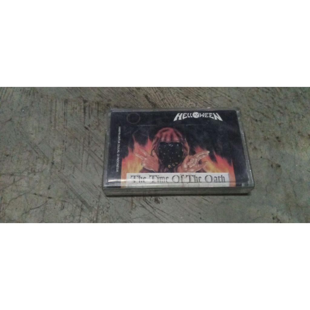 kaset pita Helloween album the Time of the oath