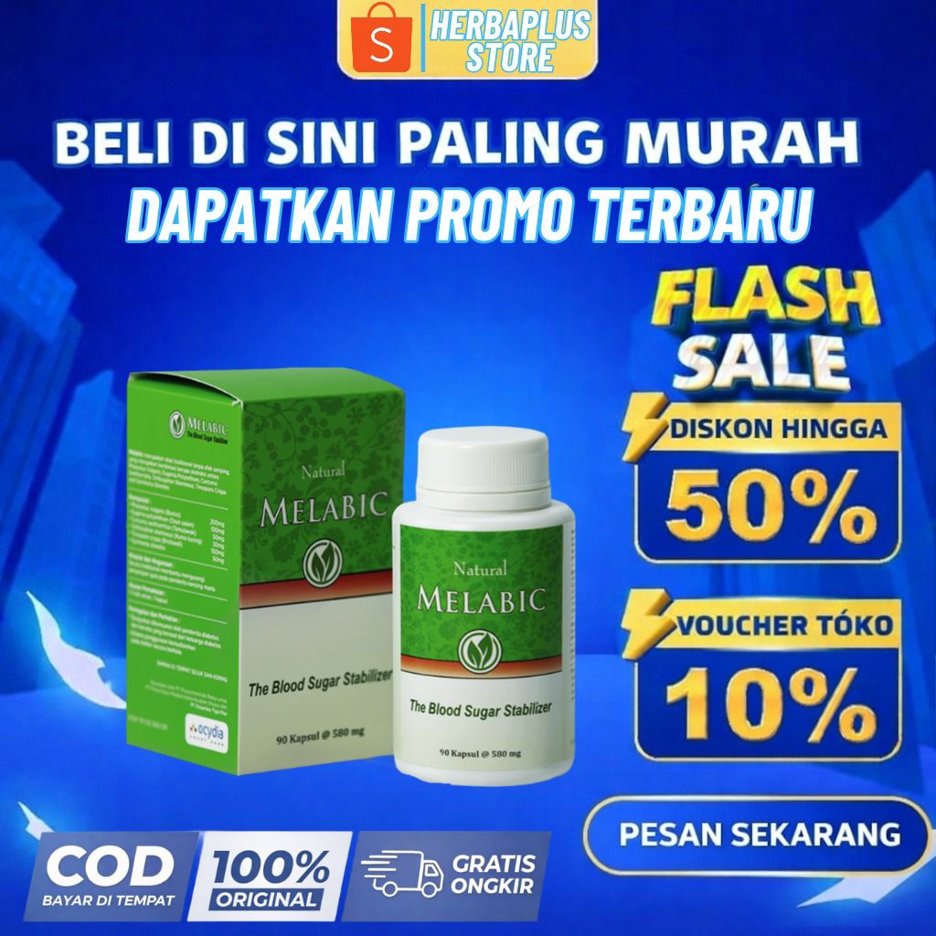 Obat Herbal Diabet Melabic Asli 100%