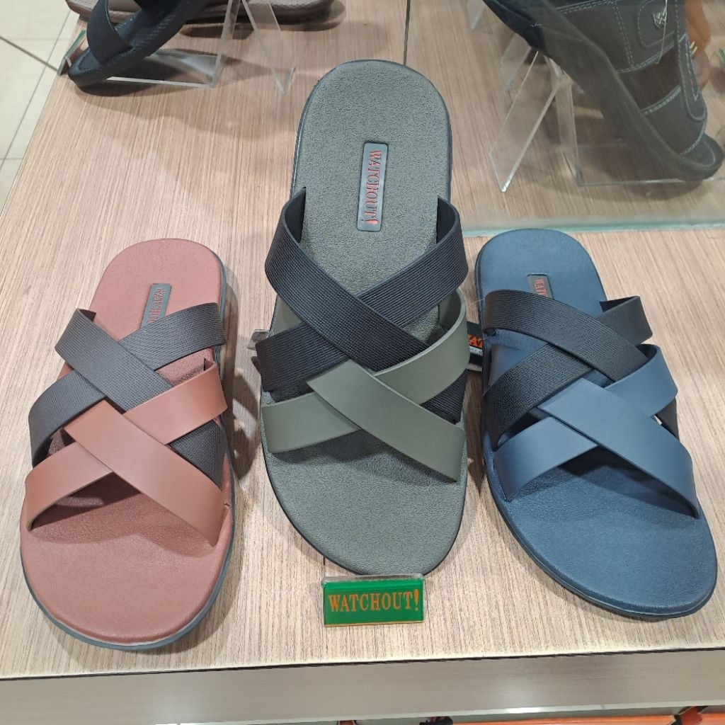 WATCHOUT Sandal karet slop pria WY2022606