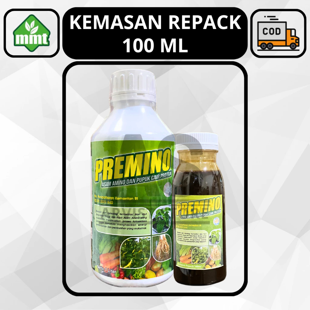Pupuk Asam Amino Premino 100ml Aminosan Cair Nutrisi Mitra Merdeka Tani