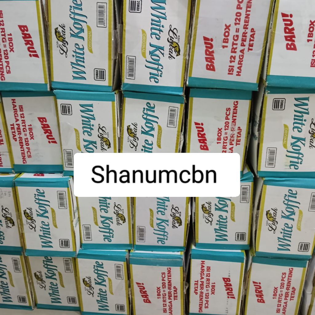 (COD) LUWAK WHITE KOPI 1 DUS 12 RTG