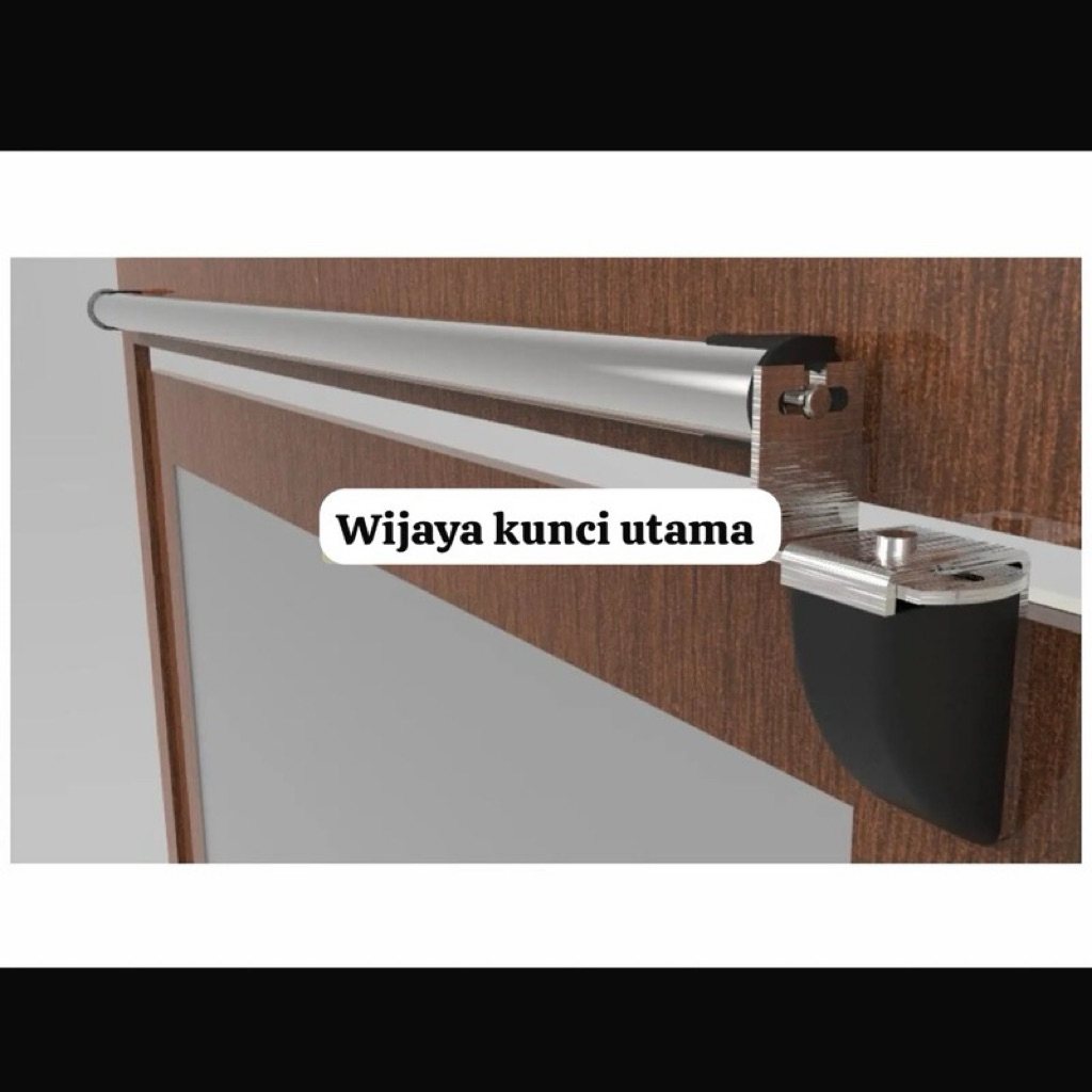 Door closer penutup pintu geser otomatis DOOR CLOSER SLIDING GESER OTOMATIS - PUTIH