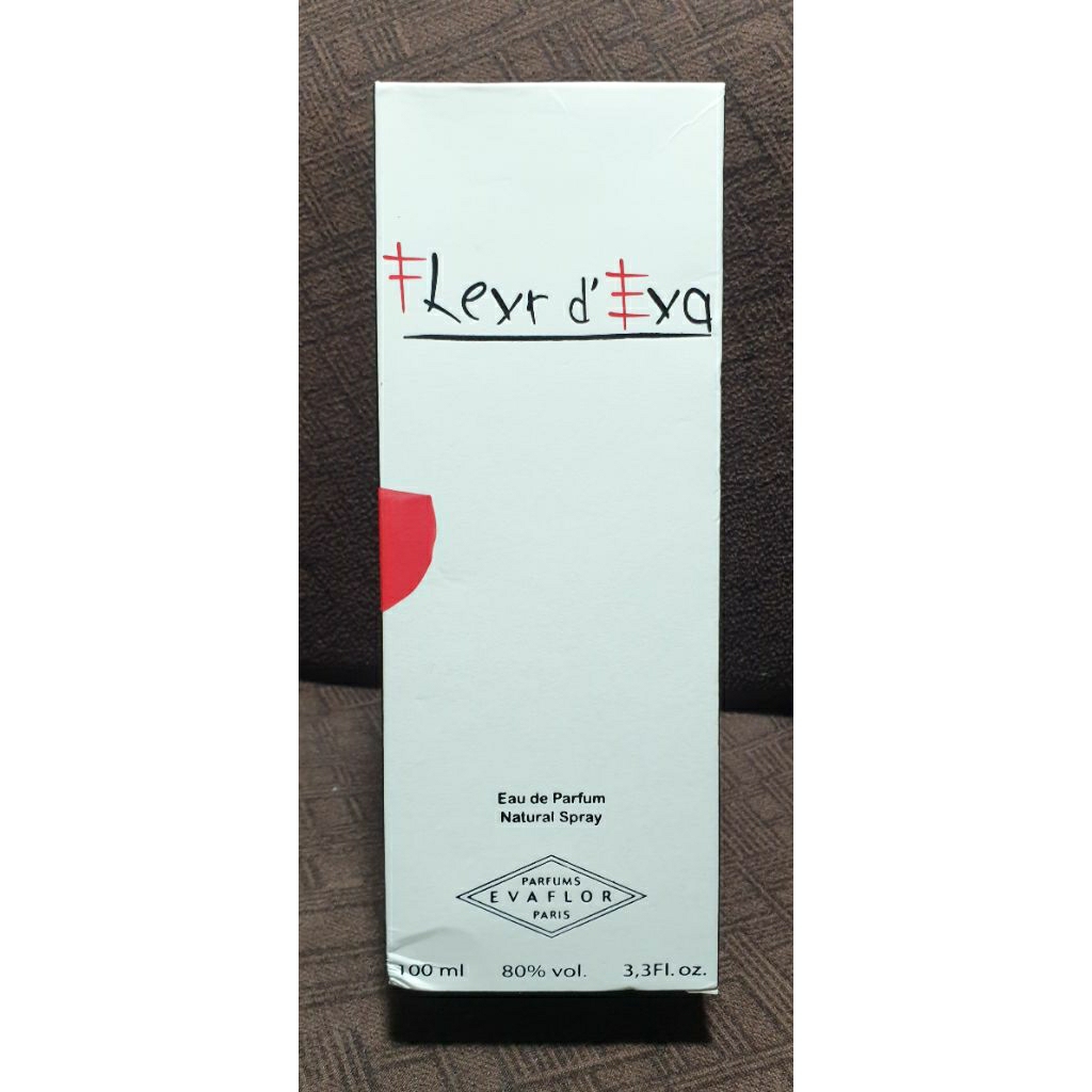 Parfume Fleur D'Eva Evaflor Paris Eau De Parfum EDP Wanita Women 100ml Original New Preloved Prelove