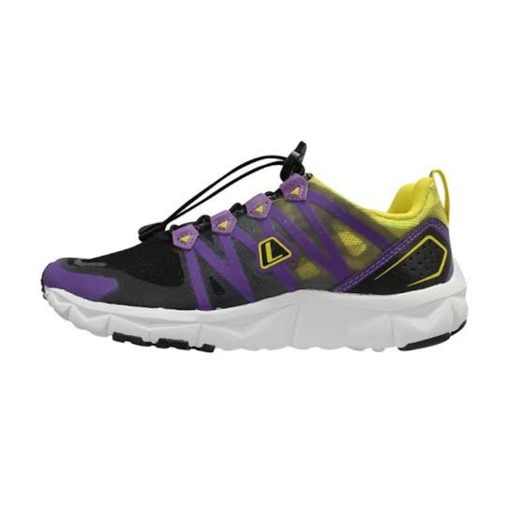 Sepatu League Kumo 1.5 W Ungu Hitam Sneakers Shoes Cewe Wanita Original