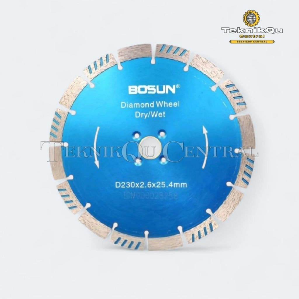 Diamond Cutting Wheel 9" BOSUN DRY/WET Mata Pisau Potong Granit Keramik