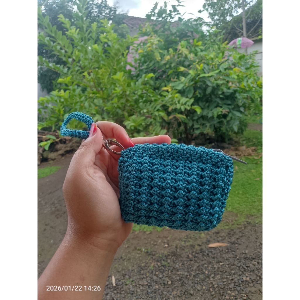 dompet koin rajut murah. dompet koin rajut mini.dompet koin murah