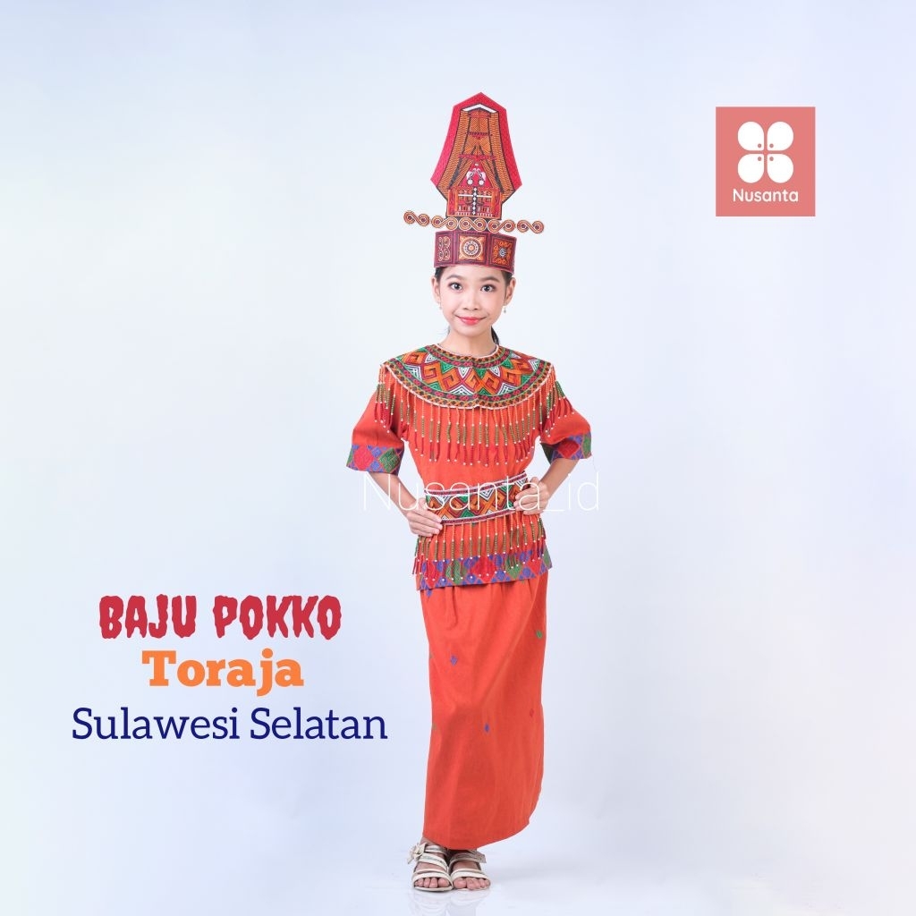adat toraja/baju adat toraja sulawesi selatan