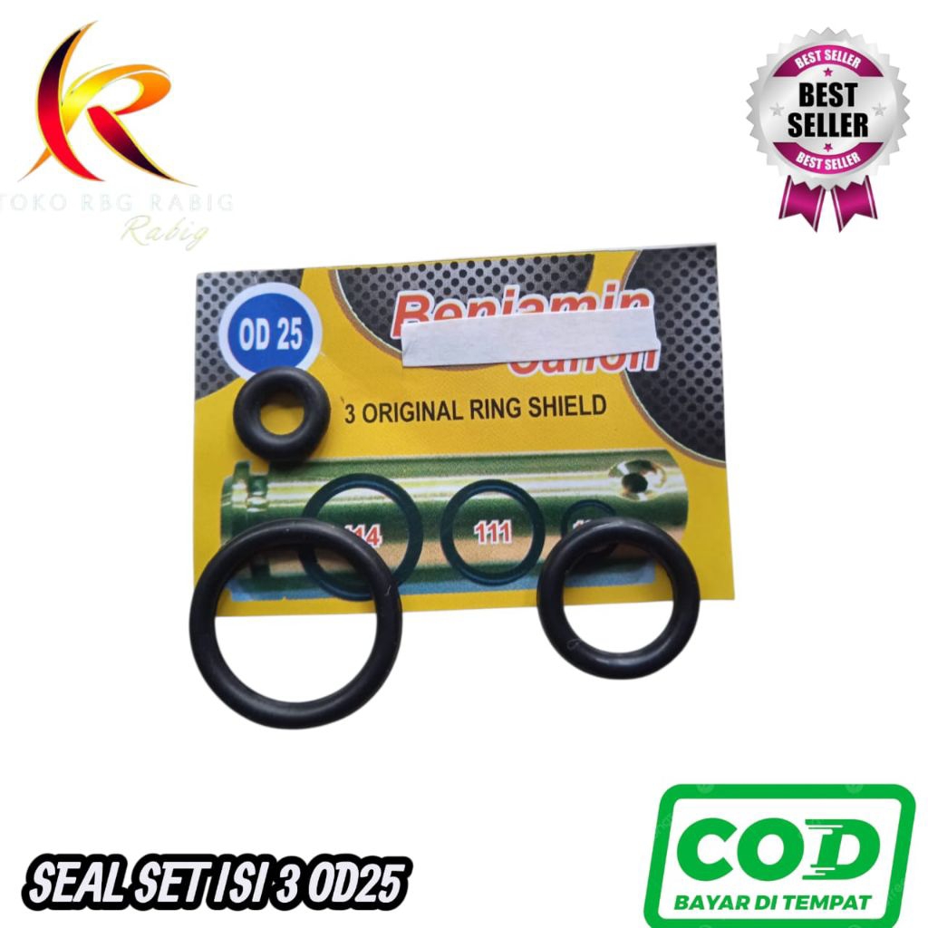 Seal Set OD 25 - Sil set OD 25 isi 3