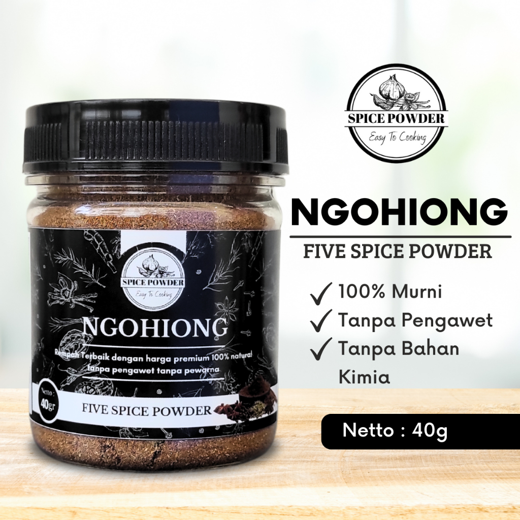 Ngohiong - Bubuk Ngohiong Halal Bumbu Bubuk Chinese Five Spice Premium Quality