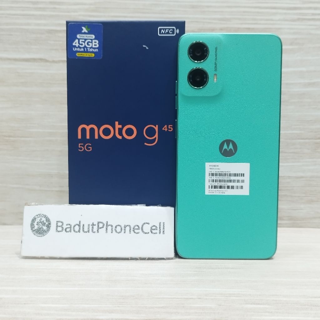 MOTOROLA MOTO G45 5G 8/256GB HANDPHONE SECOND BEKAS FULLSET