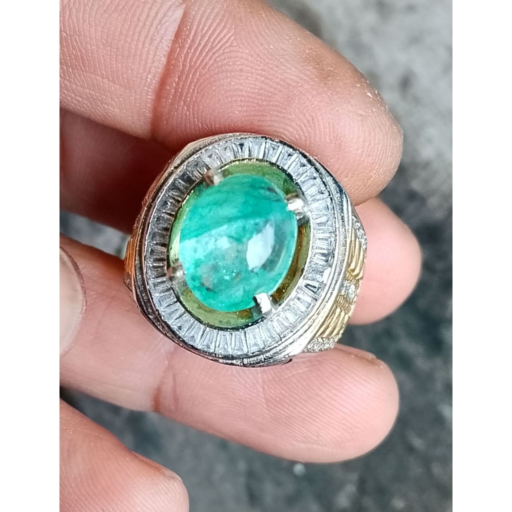 zamrud emerald beryl colombia+memo