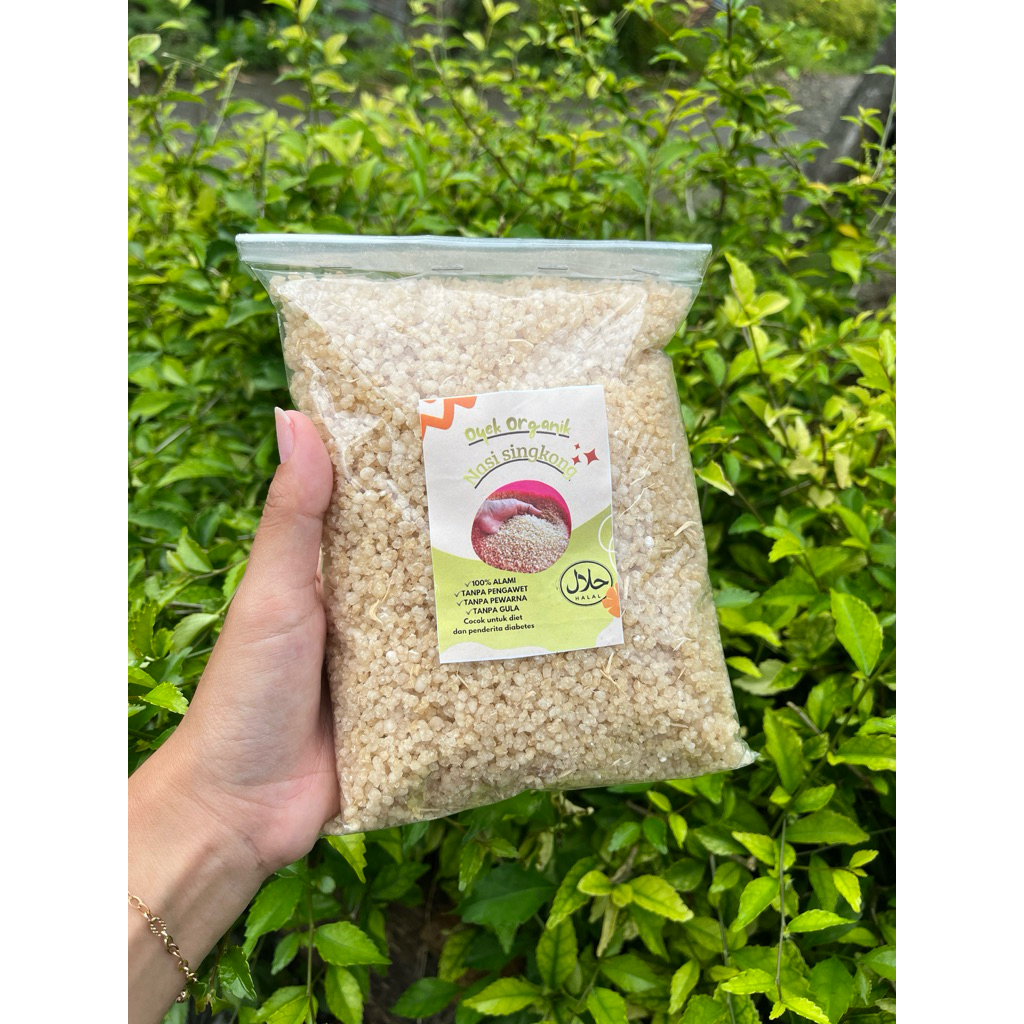 1/2 kg OYEK /TIWUL INSTAN,OYEK SINGKONG ASLI