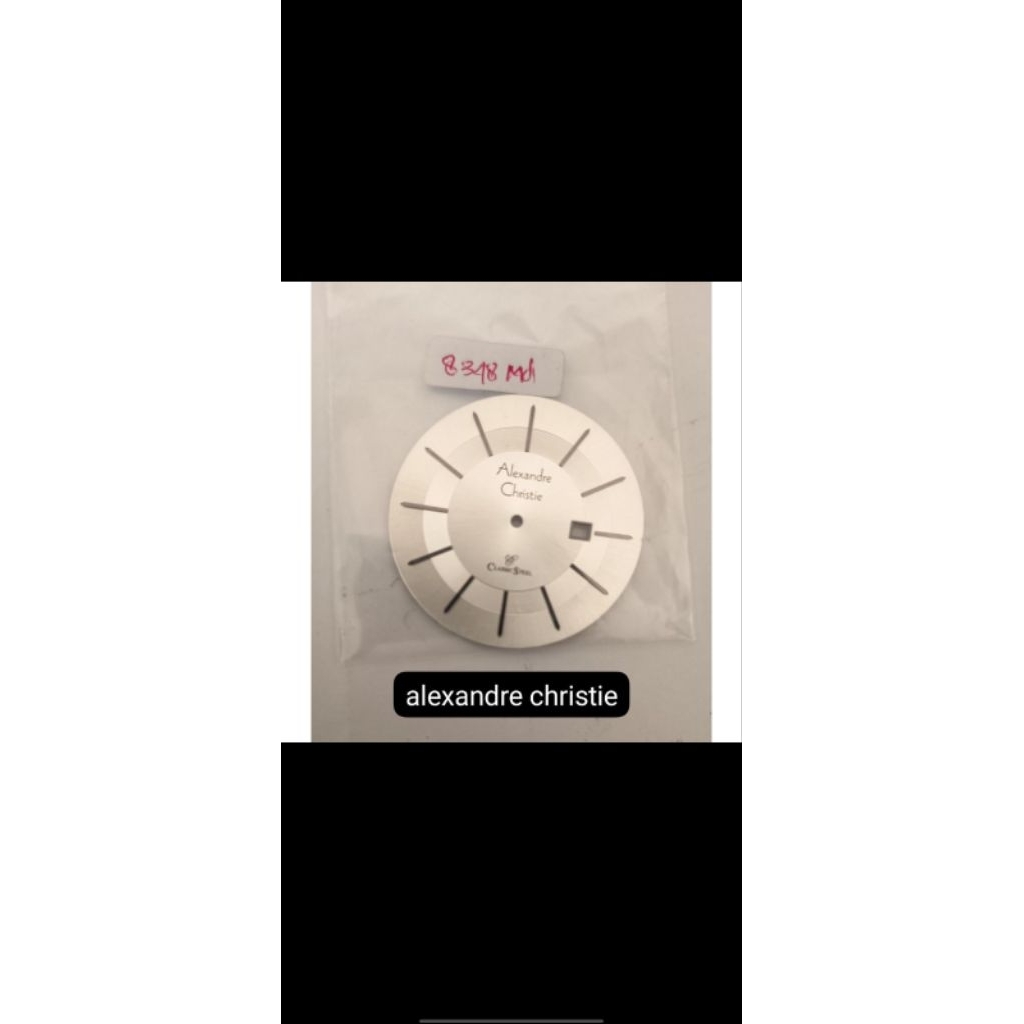 plat jam tangan Alexandre Christie AC 2908 Original