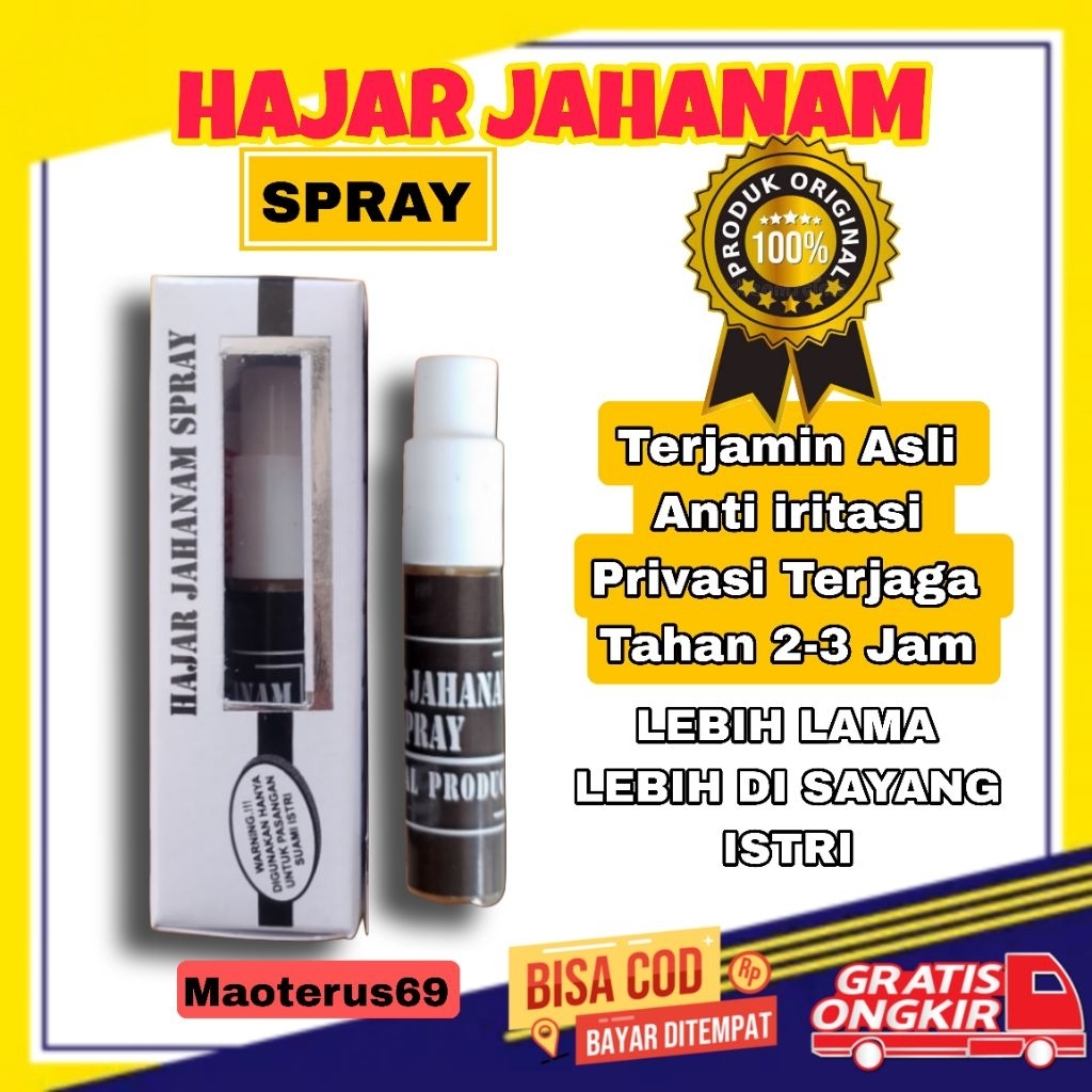 Hj Spray original produk privasi aman
