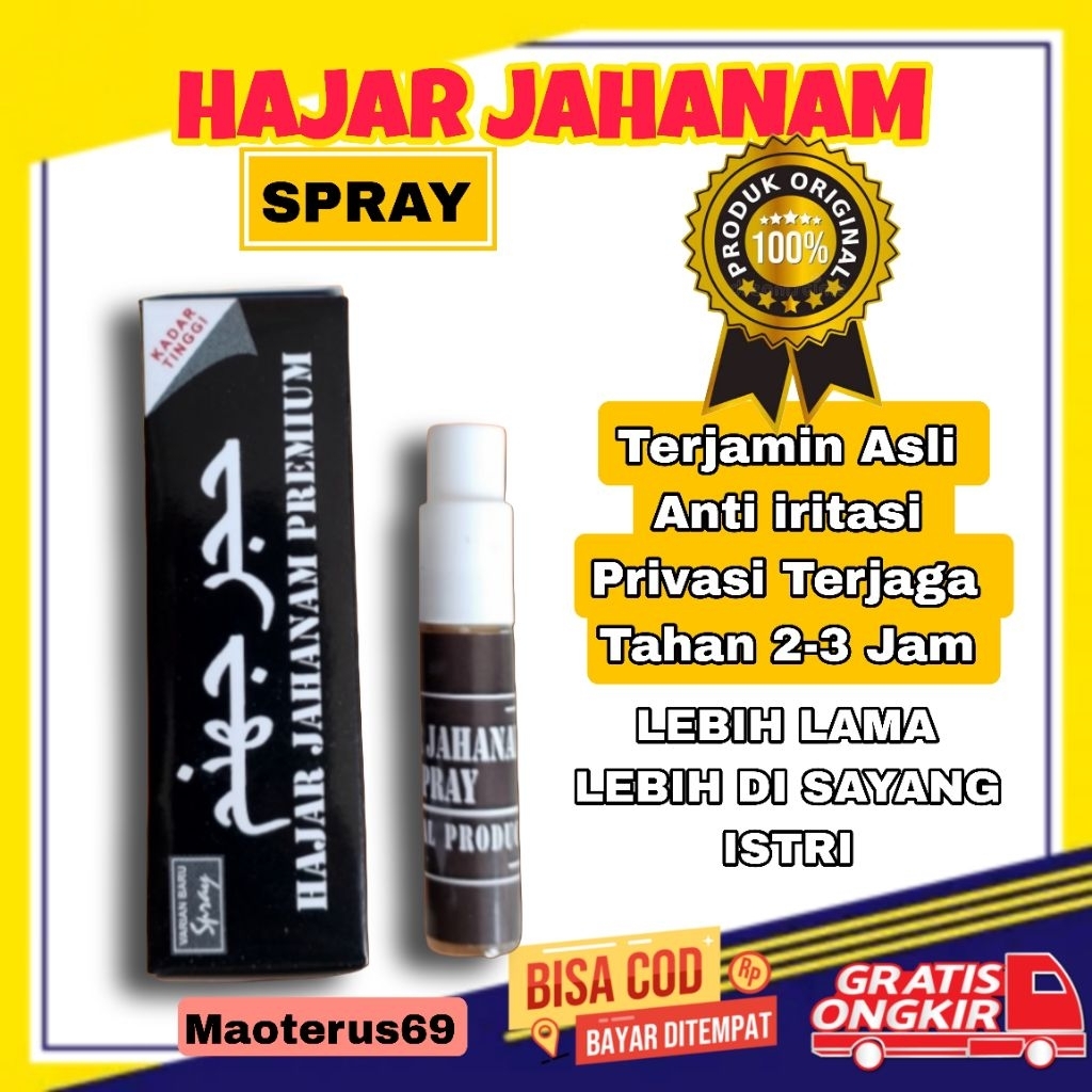 Hj Spray premium original produk privasi aman