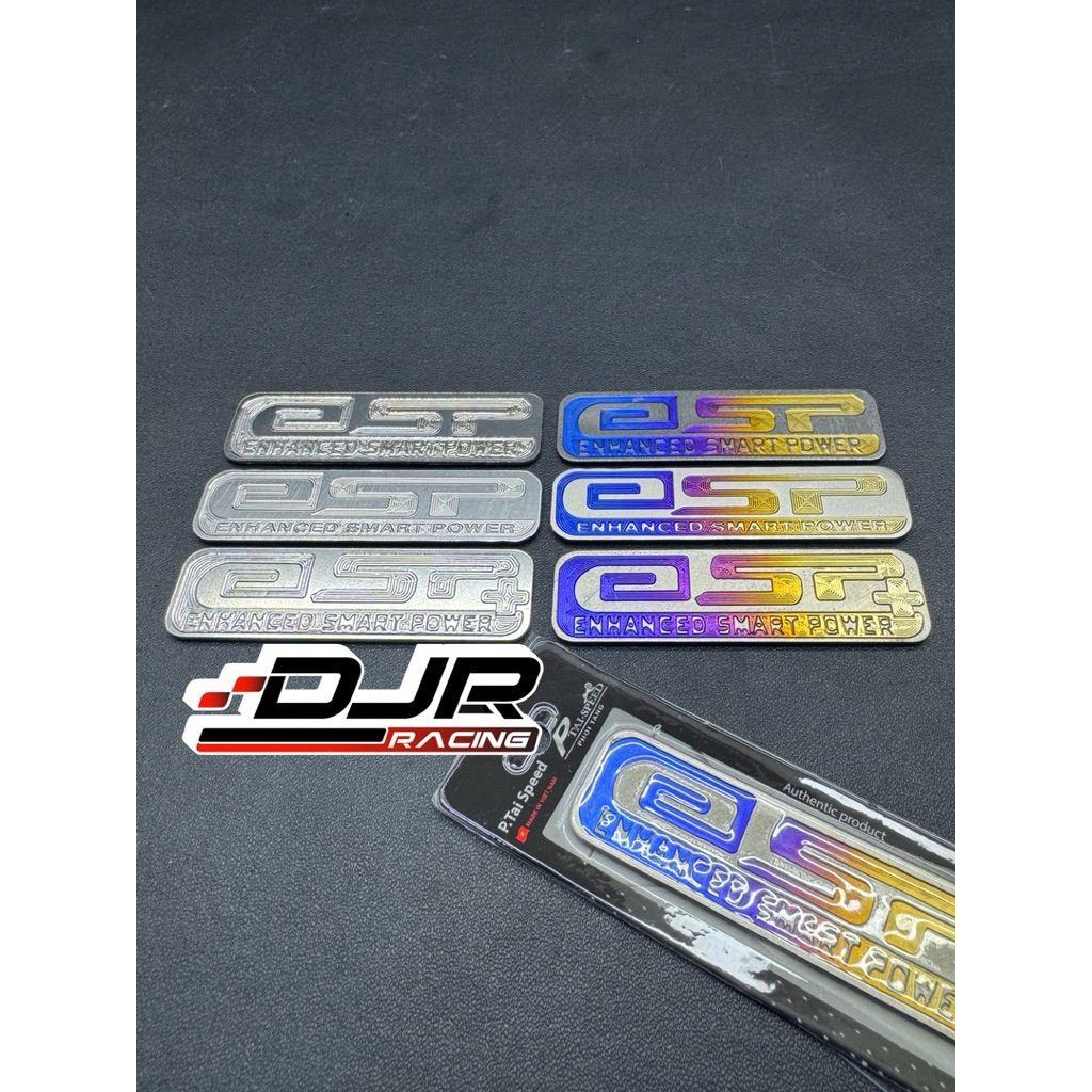 Emblem Logo ESP ESP+ Box Filter Vario Beat Scoopy Titanium Original Vietnam